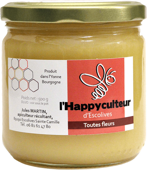 miel toutes fleurs_500g apiculteur yonne bourgogne